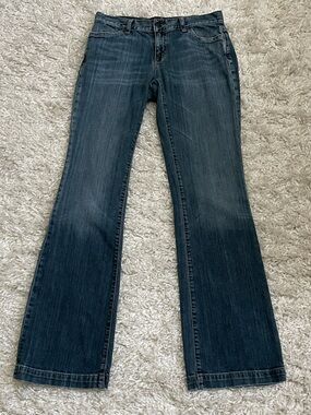 Vintage GAP Long and Lean Stretch Dark Wash, Boot Cut Women's Jeans